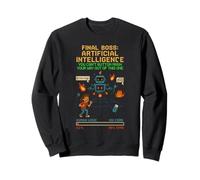 Final Boss AI - Batalla de inteligencia artificial Gamer vs Robot Sudadera