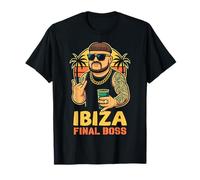 Final Boss Festival Fiesta En La Playa Regalo Fiestero Camiseta