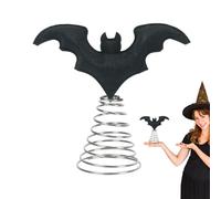 Final De Halloween - Tamaño 9.84x7.87 Pulgadas, Material De Tela De Fieltro, Animal Negro Especttral | Decoración De Pequeños Árboles De Perenne Estantes Bandejas De Varios Niveles Centr