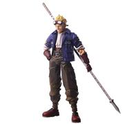 Final Fantasy VII Bling Arts (Sid Highwind) - Figura de acción prepintada de PVC
