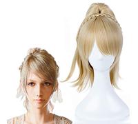 Final Fantasy XV Pelucas de Cosplay Lunafreya Nox Fleuret Pelucas de Cosplay Peluca de Cosplay Sintética Resistente al Calor Carnaval de Halloween