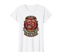 Final Girl F G apoya a Survivor Outdoor, Fan de Las películas de Terror Camiseta gráfica económica, Mujer, Blanco, XL