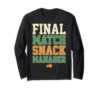Final Match Snack Manager Humor Manga Larga
