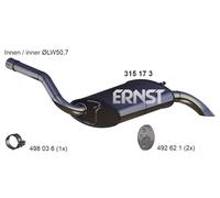 Final Schalldämpfer para Ford Focus III C-Max II DXA/CB7 DXA/CEU