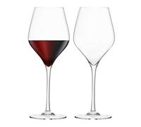 Final Touch 100% Libre de Plomo Crystal Red Wine Glasses Copas de Vino Rojo Cristal - Titanium Reforzado para una Mayor Durabilidad Tall 26 cm 620 ml - Paquete con 2 Unidades