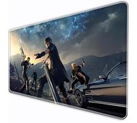 Final VII Game Fantasy XIV Rebirth XXLMousePad, 90 x 40 cm Large MousePad | Anti Slip Desktop Pad | Precise Control GamingMousePad | PC Computer Keyboard Desktop Pad (B, 80 × 30 cm)