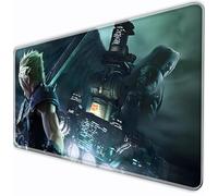 Final VII Game Fantasy XIV Rebirth XXLMousePad, 90 x 40 cm Large MousePad | Antideslizante Desktop Pad | Precise Control GamingMousePad | PC Computer Keyboard Desktop Pad (C, 80×30cm)