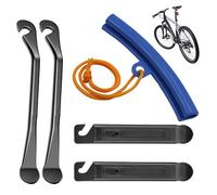 FinalCool 5 Palancas Neumatico Bicicleta Acero,Protector De Llanta De Pu, Desmontables Neumaticos Desmontables Palancas De Neumáticos Bici Para Montaje Y Cambio De Neumáticos De Bicicleta