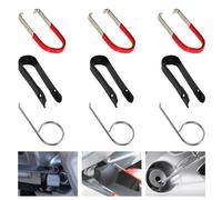 FinalCool 9 Piezas Tuerca de Bloqueo de Coche Universal, Extractor de Tapas de Tuercas, Tuerca Central, Llaves para Tapa de Perno y Tuerca para Coches, Herramienta Extractora de Tapas de Ruedas