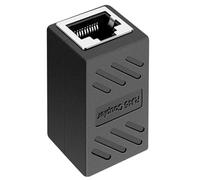 Finales Ethernet | Adaptador De Extensión Hembra A Hembra De Transmisión Más Rápida - Conector RJ45 Ampliamente compatible para Cable Ethernet Cat5e Cat6 Cat7 Cat7