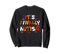 Finally Autumn Autism Awareness Sudadera