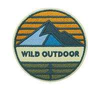 Finally Home Adventure Collection: Wild Outdoor Mountain Patch para planchar | Parches de senderismo, parches para planchar, parches, parches, mochilas, excursionistas