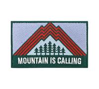Finally Home Parche con cierre adherente - Mountain is Calling | Parches para exteriores, parches de senderismo, insignia de senderismo, parche montañas
