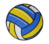 Finally Home Parche para planchar - Voleibol | Parches deportivos para planchar pelotas, parches redondos, parches de voleibol