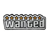 Finally Home Parche para planchar - Wanted | Vintage Patches, Retro Gamer Aufbügler, Old School Gaming Flicken, Controller Bügelpatch, GTA Patch