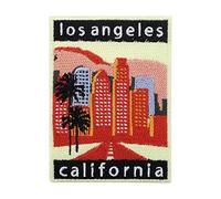 Finally Home Parche termoadhesivo Los Angeles California City | Los Parches de Los Ángeles, Parche para planchar de Estados Unidos, Parche de California, Parche de Palmeras