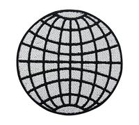 Finally Home Parche Termoadhesivo Ropa con Diseño de Tierra, Diseño Minimalista