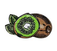 Finally Home | Parches Termoadhesivos de Planchado sin Costuras para Ropa| Parche Fruta de kiwi |Aplique Codera Rodillera Bordado DIY