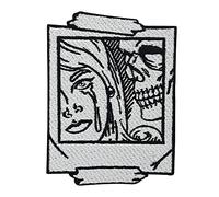 Finally Home Pop Art - Parche termoadhesivo para planchar, diseño de calavera