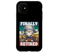 Finally Retired Dad Handyman GNOME For Funny Retirement Carcasa para iPhone 11