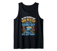 Finalmente conseguí la mezcla perfecta ingeniero de audio Camiseta sin Mangas