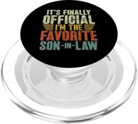 Finalmente es oficial Soy el hijo favorito Retro PopSockets PopGrip para MagSafe