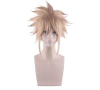Finals Fantasys 7 Cloud Strife Party Anime Cosplay Peluca sintética para niñas, mujeres y hombres