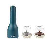 FinaMill GP813437-111OCB - Juego de molinillo de especias USB, plástico, azul océano