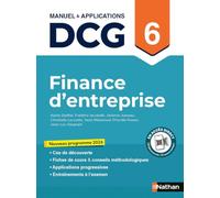 Finance d'entreprise DCG 6: Manuel et applications