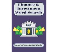 Finance & Investment Word Search: 55 Easy Word Search Puzzles About Finance & Investment | 6x9 inches, 110 Pages | Fun Gift for Teens, Adults & Seniors