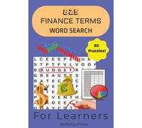 Finance Terms Word Search: Learn Financial Literacy, Money Vocabulary, and Investing Terms Through Fun Word Puzzles | 6 x 9 Inches, 110 Pages, 55 ... | Gifts for Adults, Teens, and Seniors