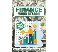 Finance Word Search Puzzle Book: 50+ Fun and Challenging Puzzles Featuring Banking, Investing, Economics, and Money Management Terms - Perfect Brain Games for Adults and Finance Enthusiasts