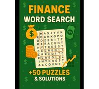 Finance Word Search Puzzle Book: Word Searches with Easy to Read Print about Finance, Stocks, Money, and More | 8.5x11 inches, 102 Pages | 50+ ... Vacations, Holidays, Relaxing, and Free Times