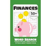 Finance Word Search Puzzle Book: Word Searches with Easy to Read Print about the Finances, Money, Investing, and More | 6x9 inches, 110 pages | 50+ ... Gift for Vacations, Holidays, and Free Times