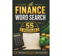 Finance Wordsearch Book: Finance Themed Word Search With Easy To Read Text Including Stocks, Currency And Terminology | 6x9 Inches, 110 Pages | 55 ... Gift For Holidays And Special Occasions