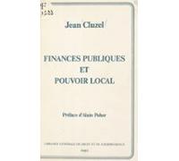 Finances Publiques Et Pouvoir Local (ebook)