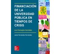 Financiación De La Universidad Pública En Tiempos De Crisis