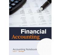 Financial Accounting Notebook for Students: Large Grid Notebook for Accounting Majors | 8.5 x 11 in | 100 Pages | Perfect for Financial Accounting Classes & Study Notes