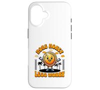Financial Freedom More Money Less Worry Saver Finance Carcasa para iPhone 16