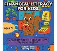 Financial literacy for kids: Shades of genius coloring books