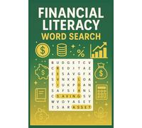 Financial Literacy Word Search: Word Search Puzzles with Easy-to-Read Print about Money, Saving, Investing, and More | 6x9 Inches, 110 Pages | Fun Brain Games to Boost Financial Knowledge