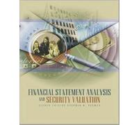 Financial Statement Analysis and Security Valuation