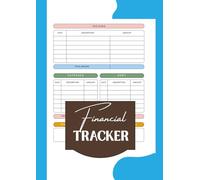Financial Tracker: Monthly Budget Planner & Expense Log Book: Personal Finance Organizer to Track Income, Bills, Savings, and Spending - Simple Weekly & Monthly Money Management Workbook