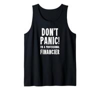 Financiero Camiseta sin Mangas