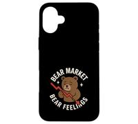Finanzas Humor Accidente del mercado de valores Invertir Meme Stonks Carcasa para iPhone 16 Plus