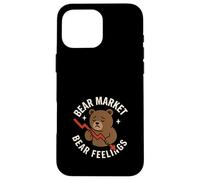 Finanzas Humor Accidente del mercado de valores Invertir Meme Stonks Carcasa para iPhone 16 Pro Max