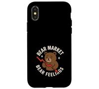 Finanzas Humor Accidente del mercado de valores Invertir Meme Stonks Carcasa para iPhone X/XS
