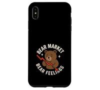 Finanzas Humor Accidente del mercado de valores Invertir Meme Stonks Carcasa para iPhone XS Max