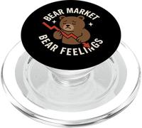 Finanzas Humor Accidente del mercado de valores Invertir Meme Stonks PopSockets PopGrip para MagSafe