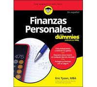 Finanzas Personales (Para Dummies: Con Dummies Es Mas Facil)